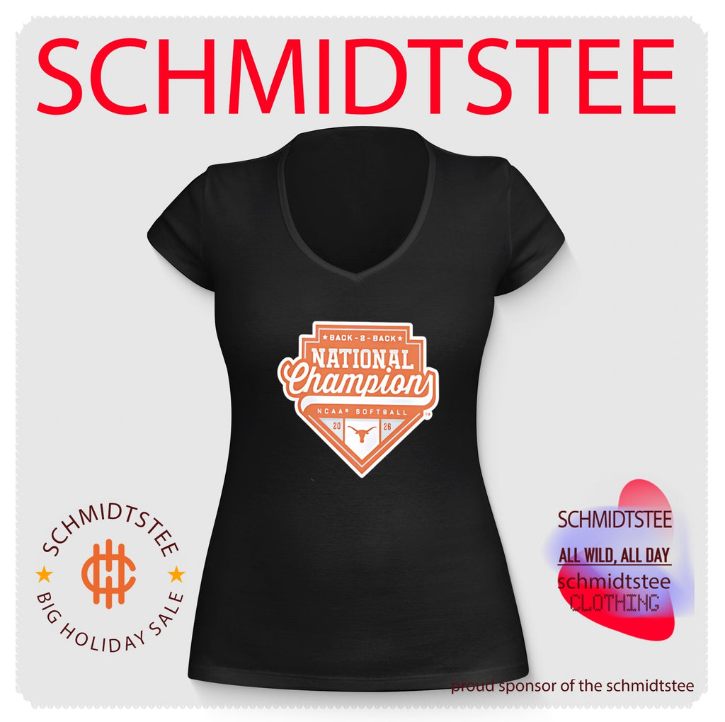 Texas Longhorns 2026 NCAA Softball WCWS Back-to-Back National Champions shirt