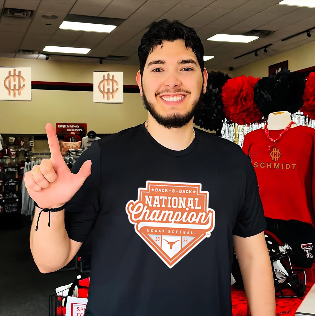 Texas Longhorns 2026 NCAA Softball WCWS Back-to-Back National Champions shirt
