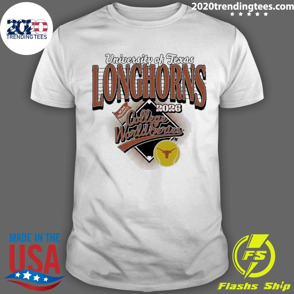 Texas Longhorns 2026 NCAA Softball Women’s College World Series Shirt