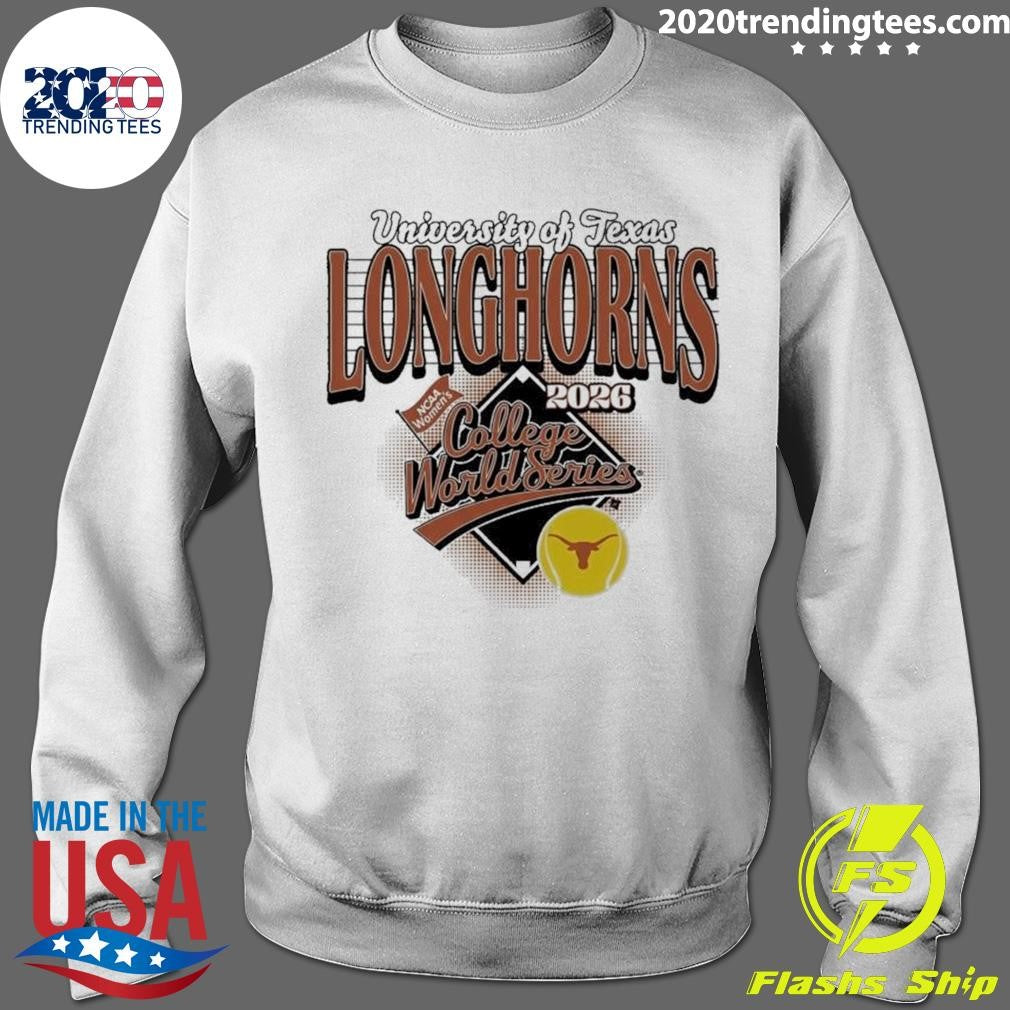 Texas Longhorns 2026 NCAA Softball Women’s College World Series Shirt