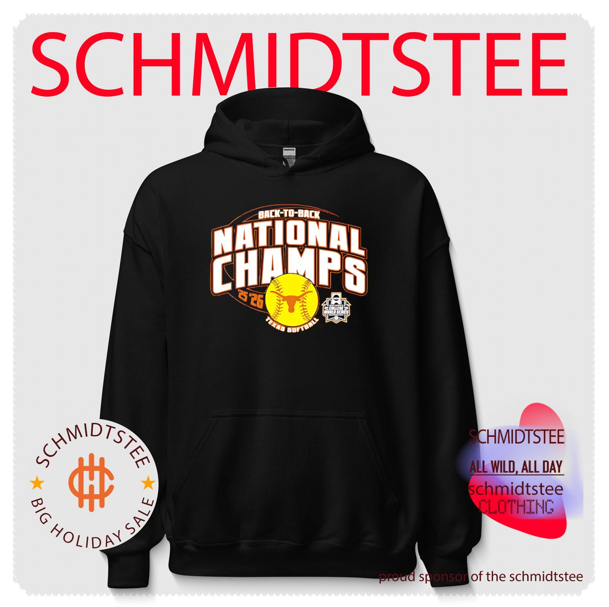 Texas Longhorns 2026 Softball National Champs Back To Back shirt
