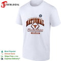Texas Longhorns NCAA DI national softball champions badge shirt