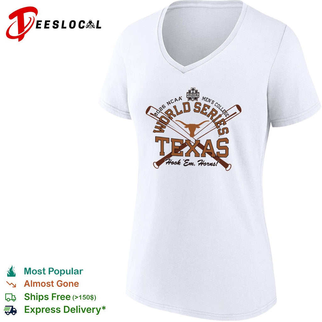 Texas Longhorns NCAA Men’s College World Series 2026 shirt