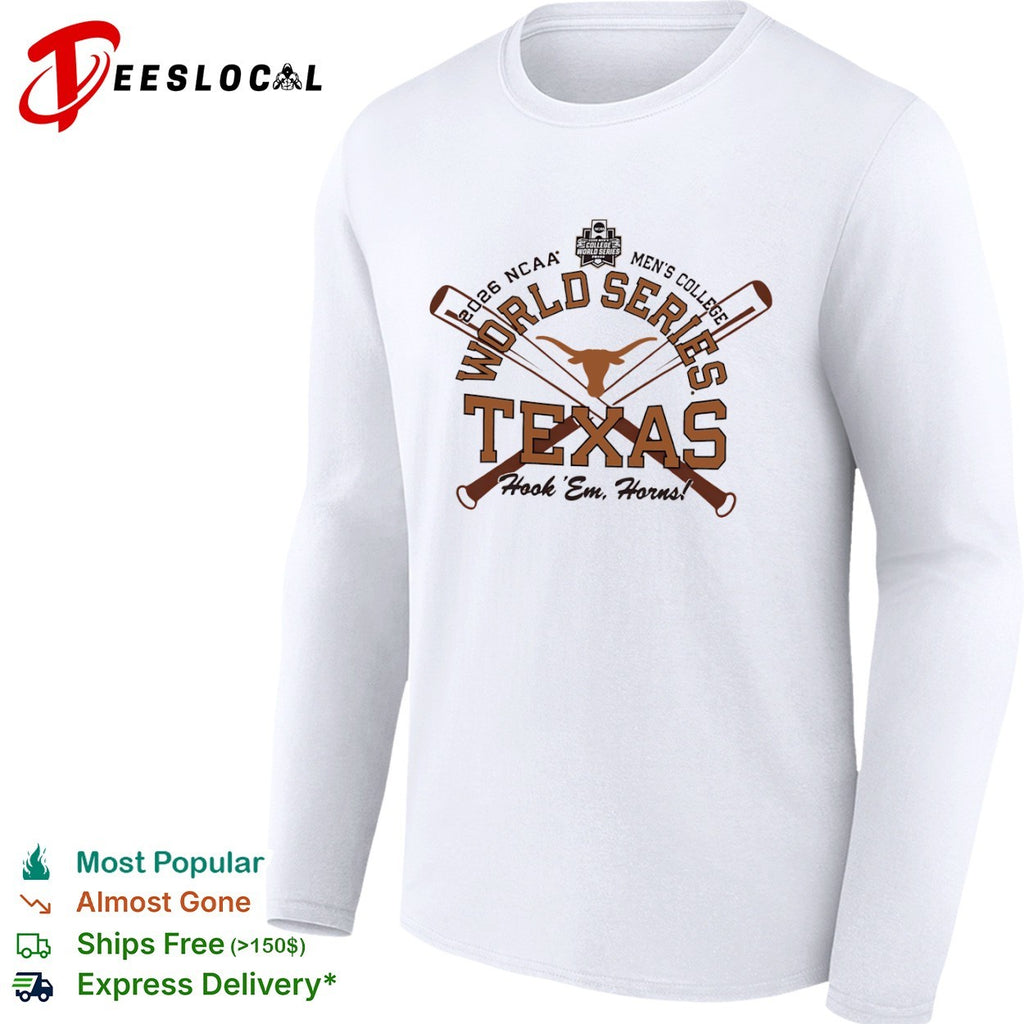 Texas Longhorns NCAA Men’s College World Series 2026 shirt