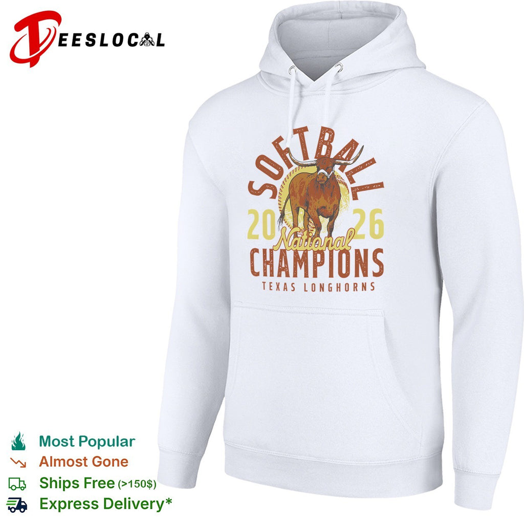 Texas Longhorns Softball 2026 National Champions Texas Longhorns team logo shirt