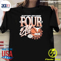 Texas Longhorns Women’s Basketball 2026 NCAA Final Four Zone Move Four It All Shirt