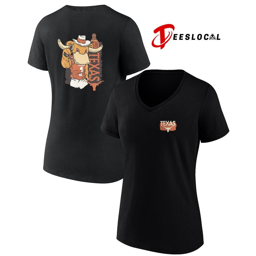 Texas Longhorns house mascot built graphic shirt