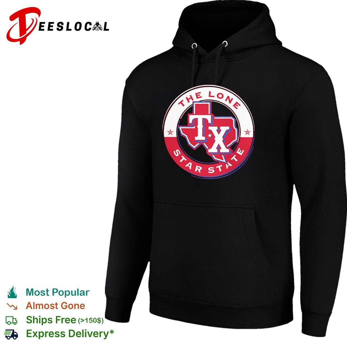 Texas Rangers The Lone Star State TX Logo MLB Baseball Team shirt