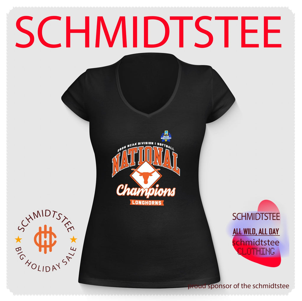 Texas Softball 2026 National Champions Logo shirt
