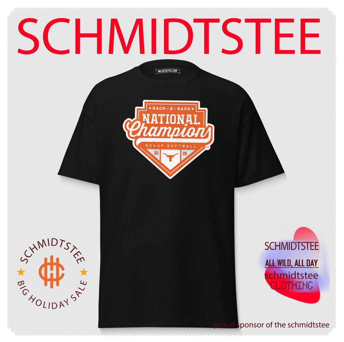 Texas Softball 2026 National Champions Logo classic shirt