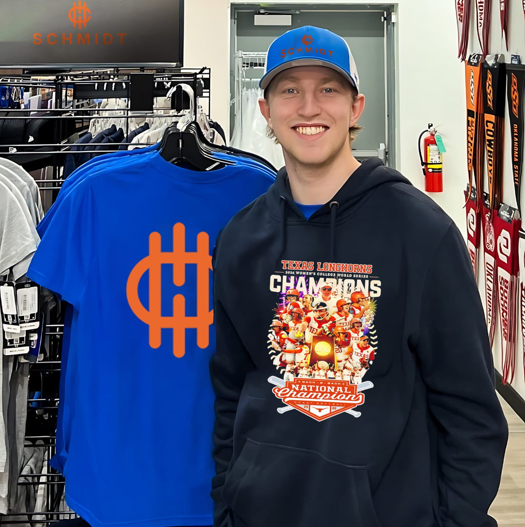 Texas Softball 2026 WCWS National Champions Back to back graphic shirt