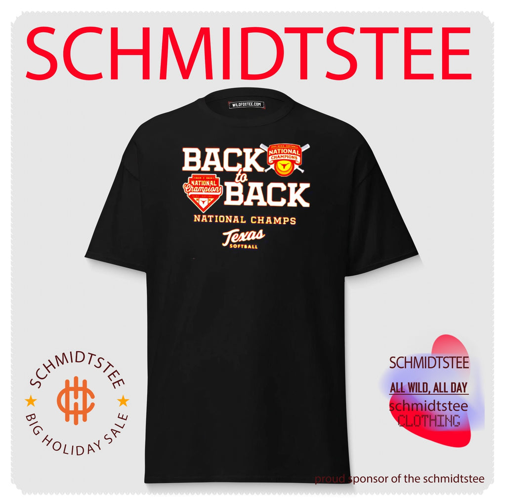 Texas Softball back-to-back National Champions 2026 shirt