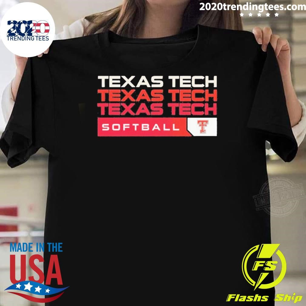 Texas Tech Red Raiders Softball 2026 Season Shirt
