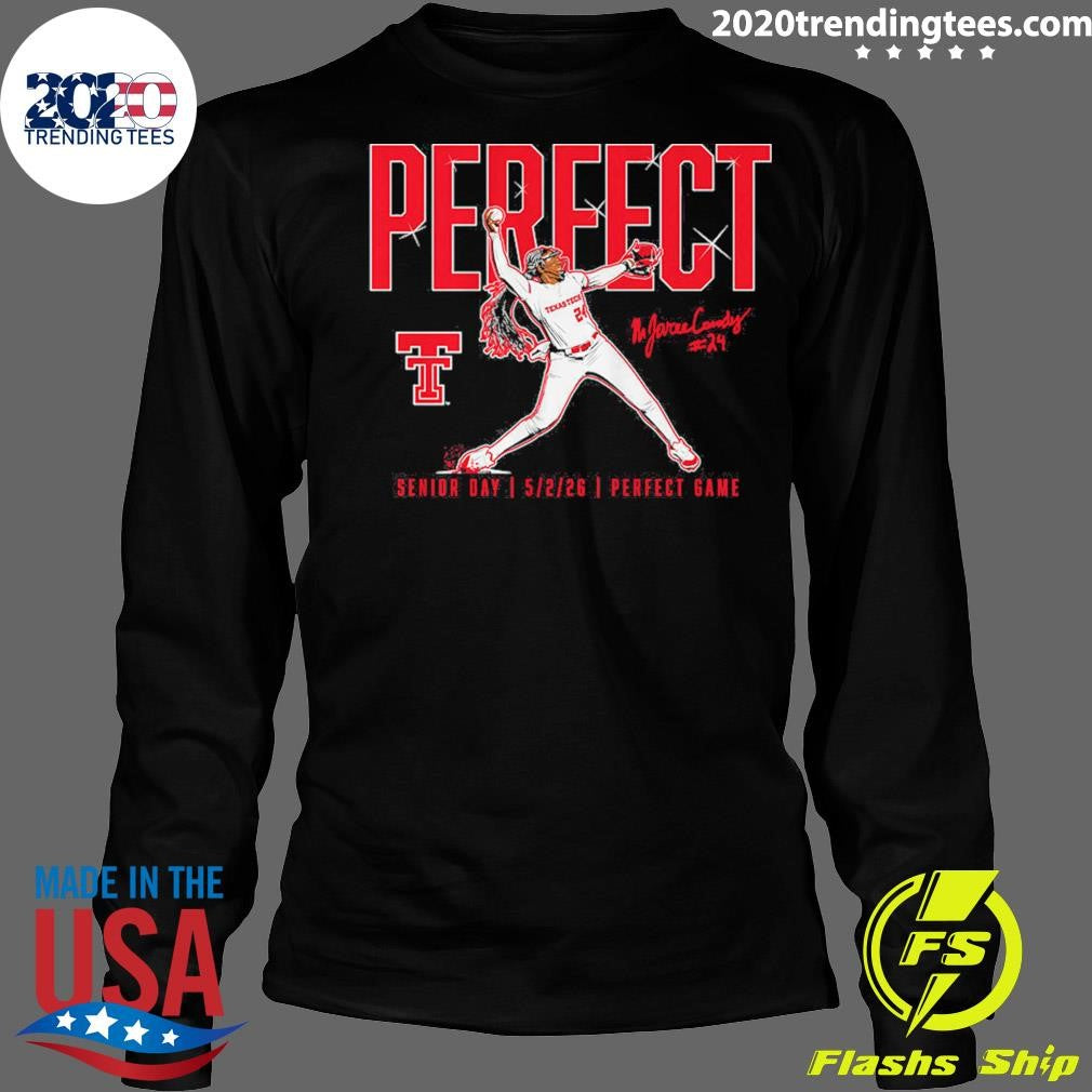 Texas Tech Softball NiJaree Canady Perfect Game Shirt