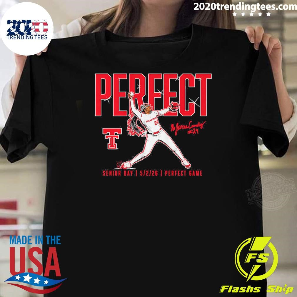 Texas Tech Softball NiJaree Canady Perfect Game Shirt