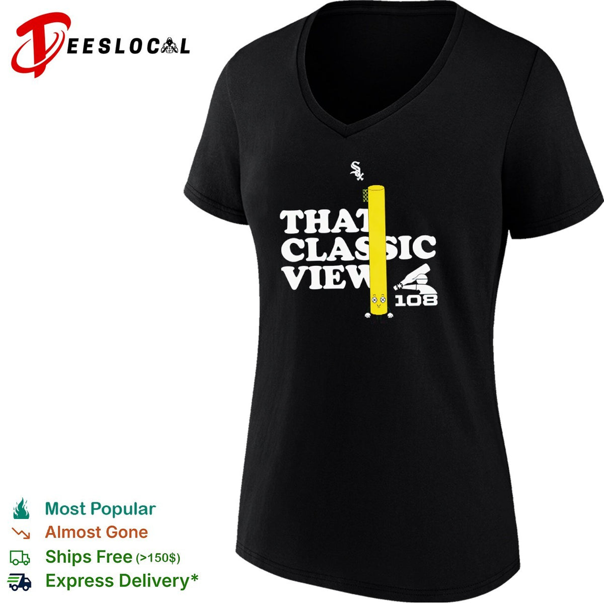 That Classic View 108 Chicago White Sox Foul Pole Shirt