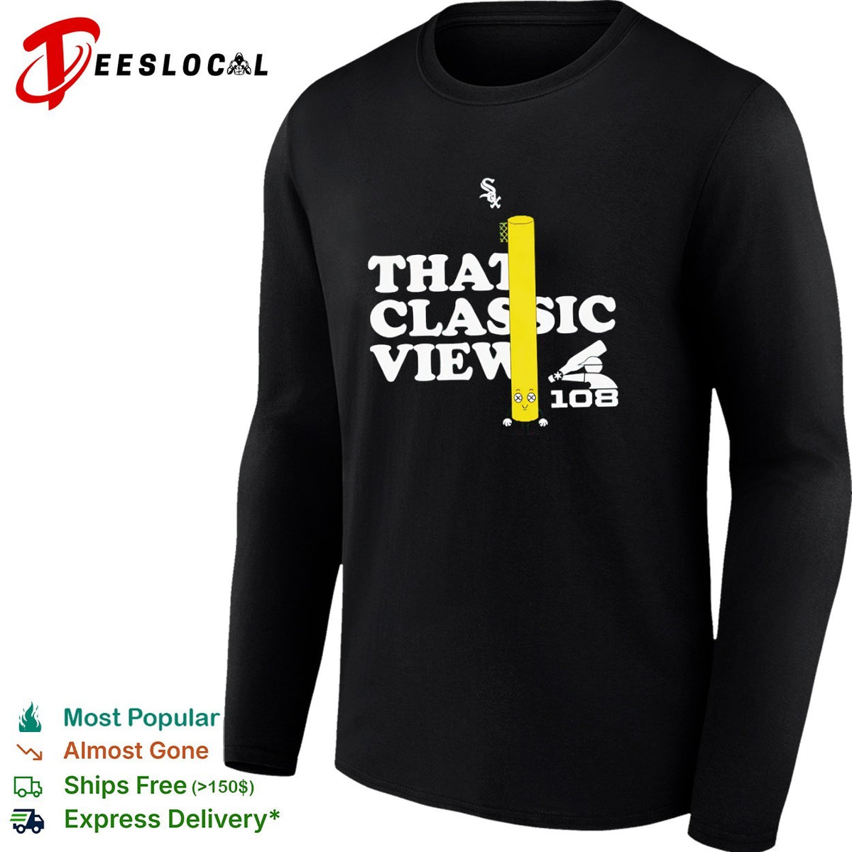 That Classic View 108 Chicago White Sox Foul Pole Shirt