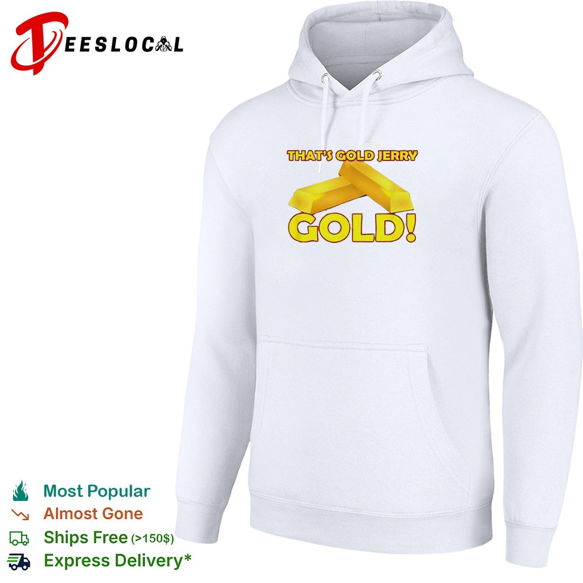 That is gold Jerry gold Seinfeld shirt