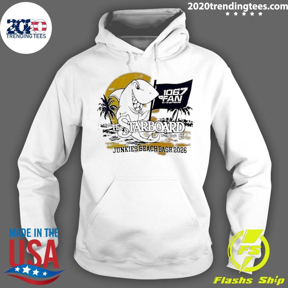The 106.7 Fan Dc . Sports Radio The Starboard Dewey,Usa Junkies Beach Bash 2026 Shirt