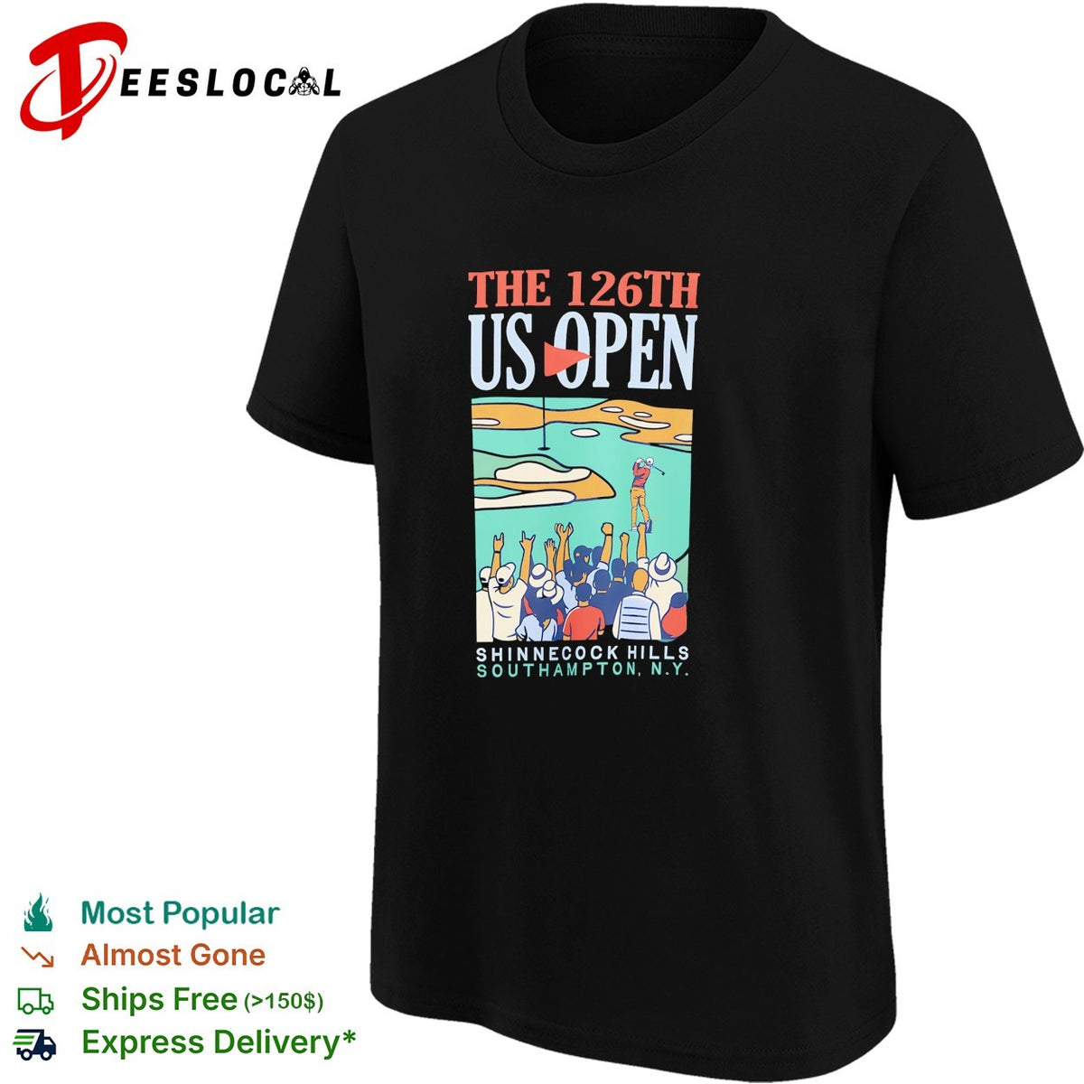 The 126th US Open Shinnecock Hills golf shirt