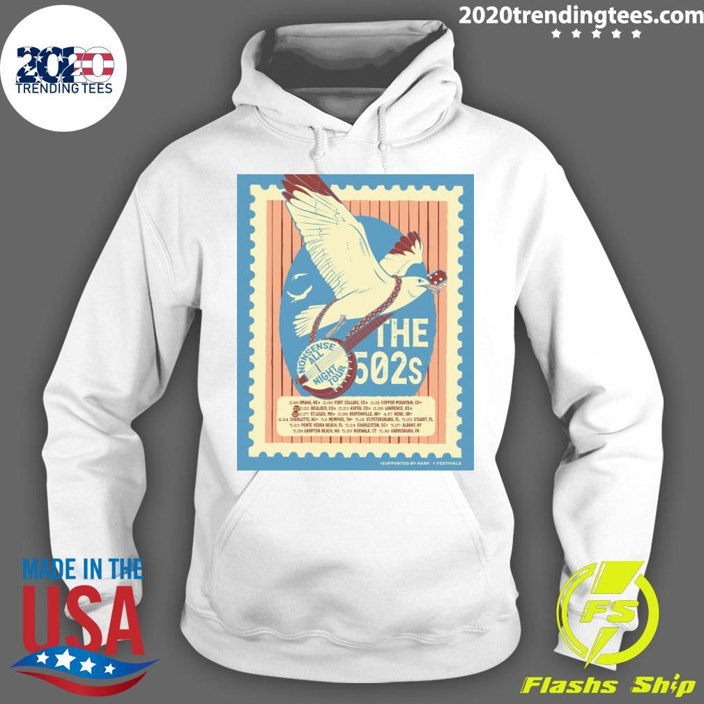 The 502s Band Nonsense All Night Tour Shirt