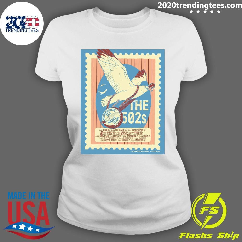 The 502s Band Nonsense All Night Tour Shirt