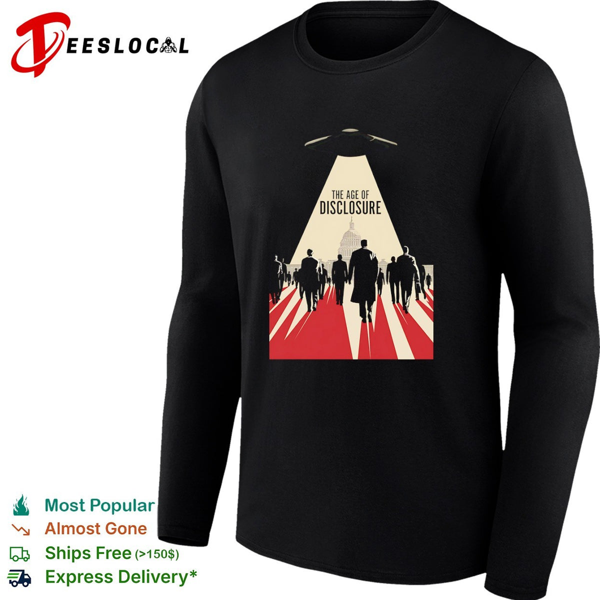 The Age of Disclosure UFO Alien shirt