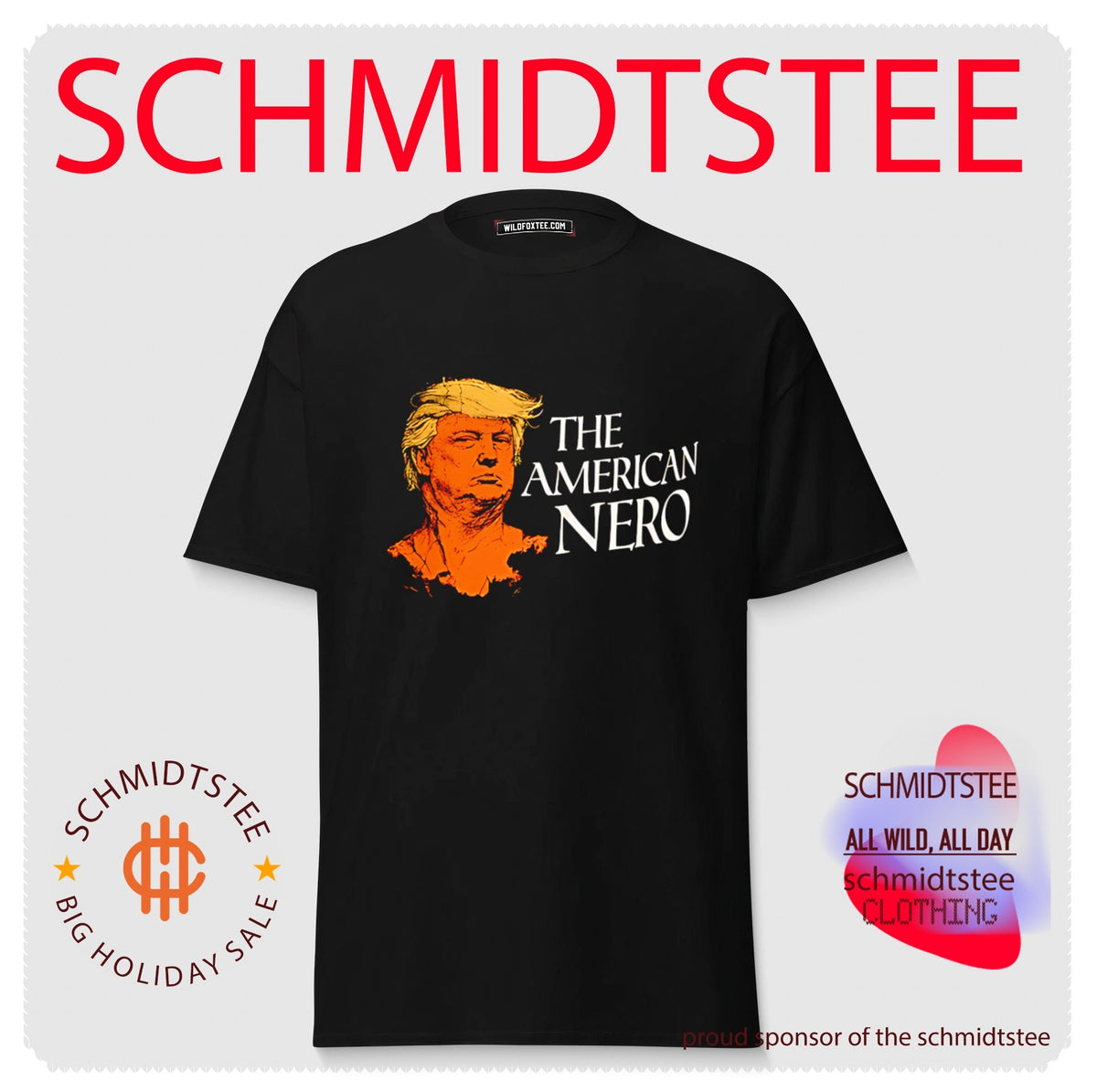 The American Nero Donald Trump portrait shirt