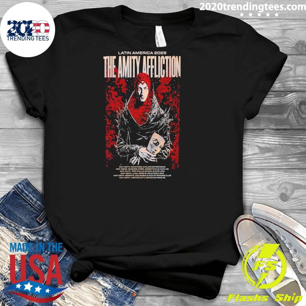 The Amity Affliction Latin America Tour 26 Shirt