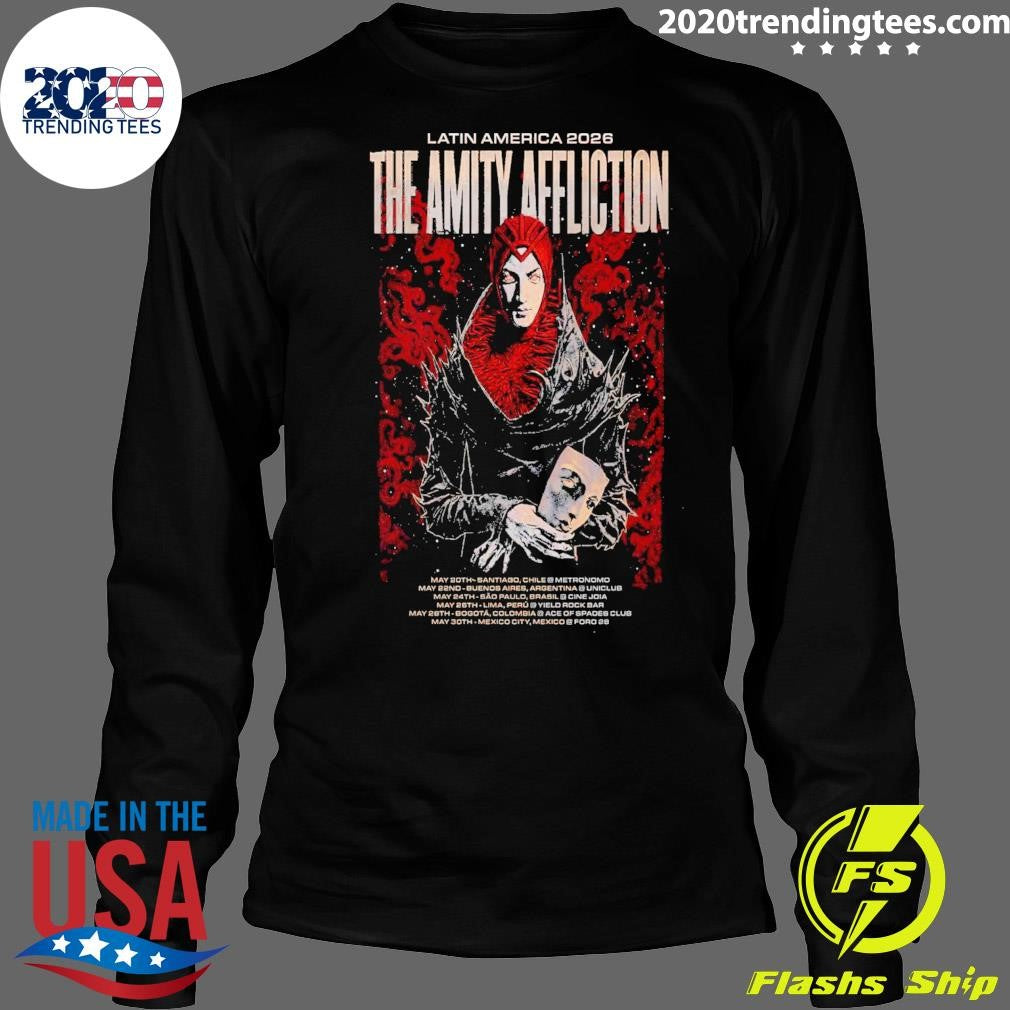 The Amity Affliction Latin America Tour 26 Shirt