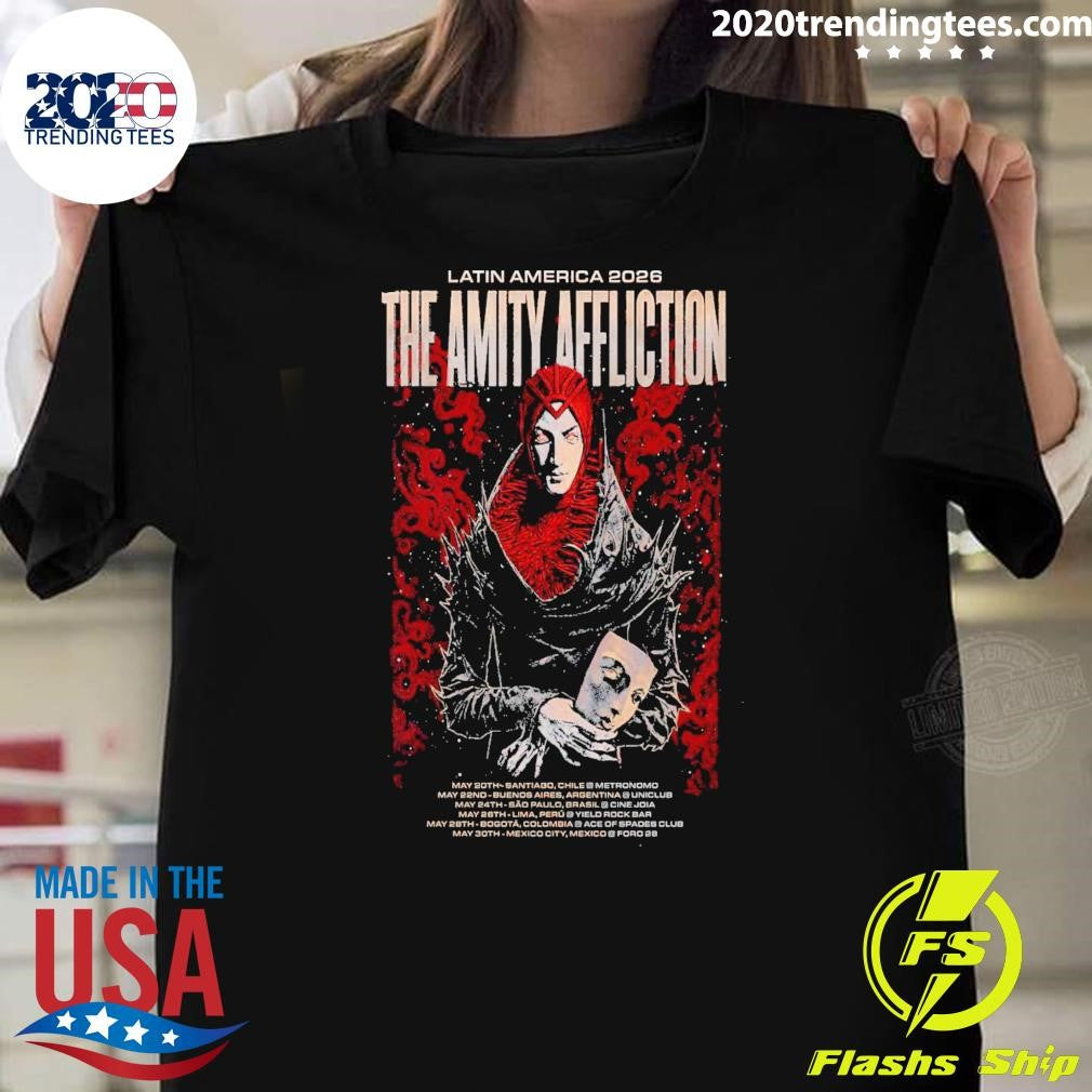 The Amity Affliction Latin America Tour 26 Shirt