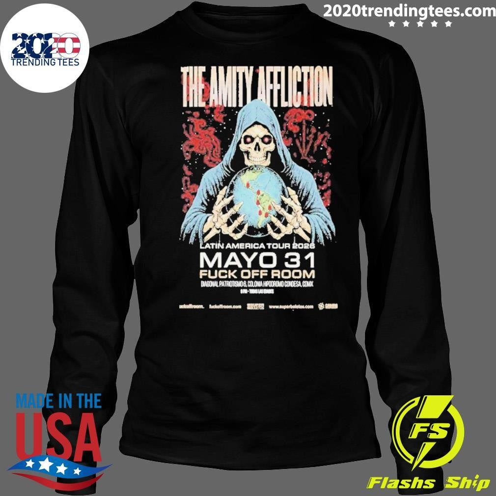 The Amity Affliction Mexico City May 31 2026 Poster Shirt