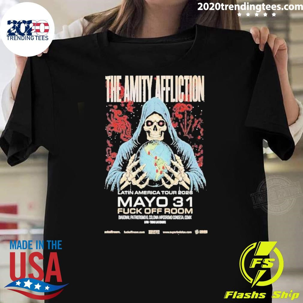 The Amity Affliction Mexico City May 31 2026 Poster Shirt