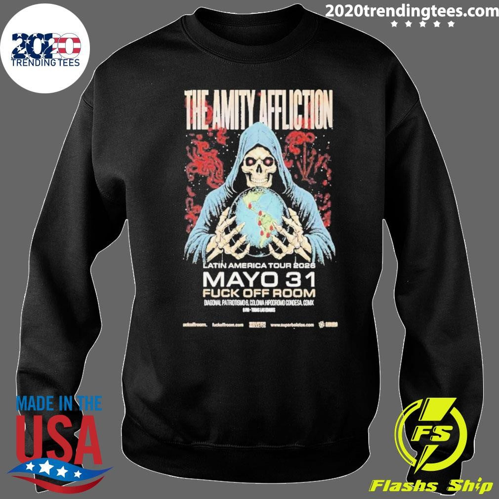 The Amity Affliction Mexico City May 31 2026 Poster Shirt