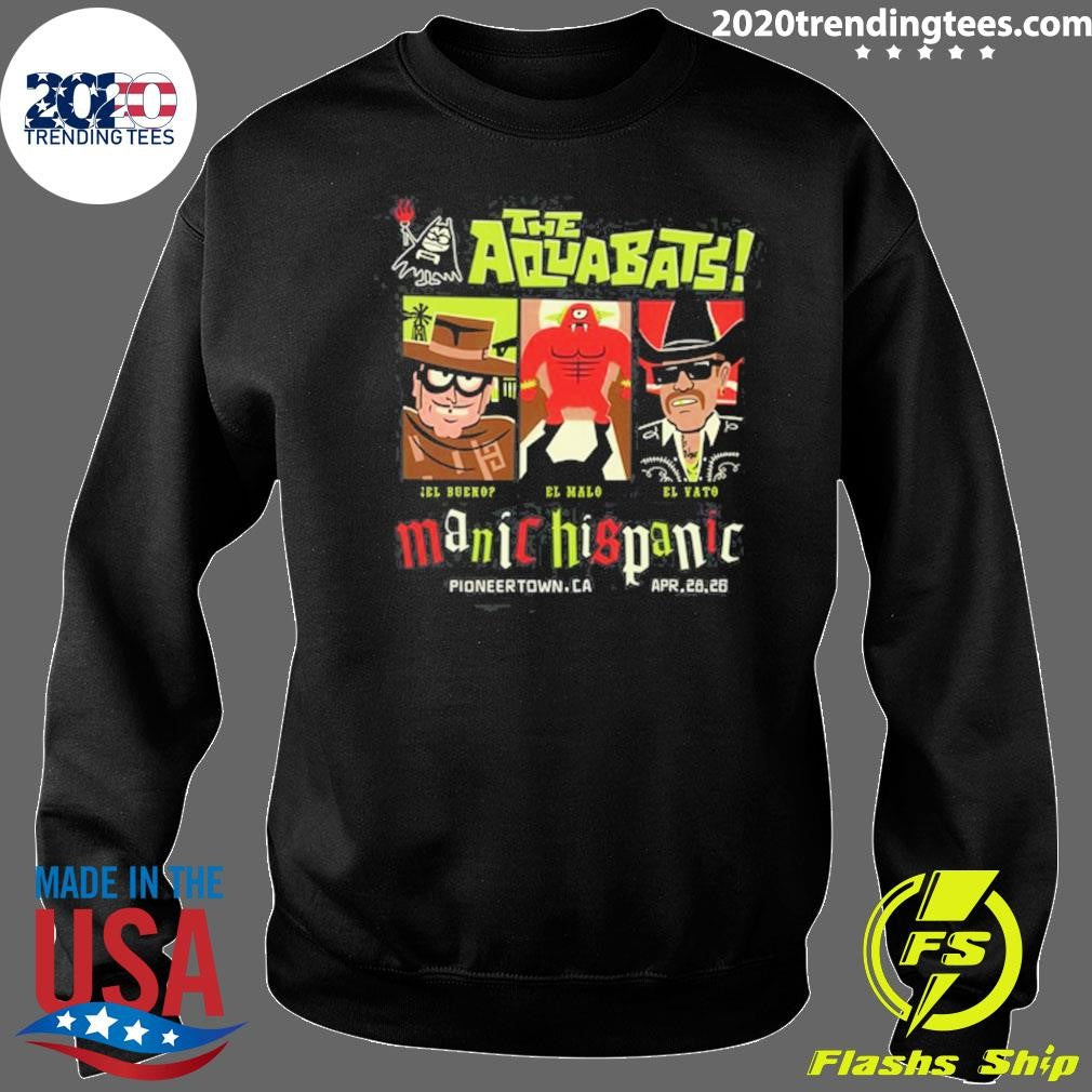The Aquabats Manic Hispanic Pioneertown April 28, 2026 Tour Shirt