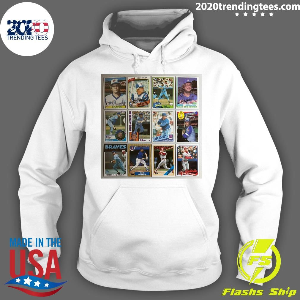 The Atlanta Braves Announce The Death Of Franchise Legend Bob Horner At The Age Of 68 Shirt