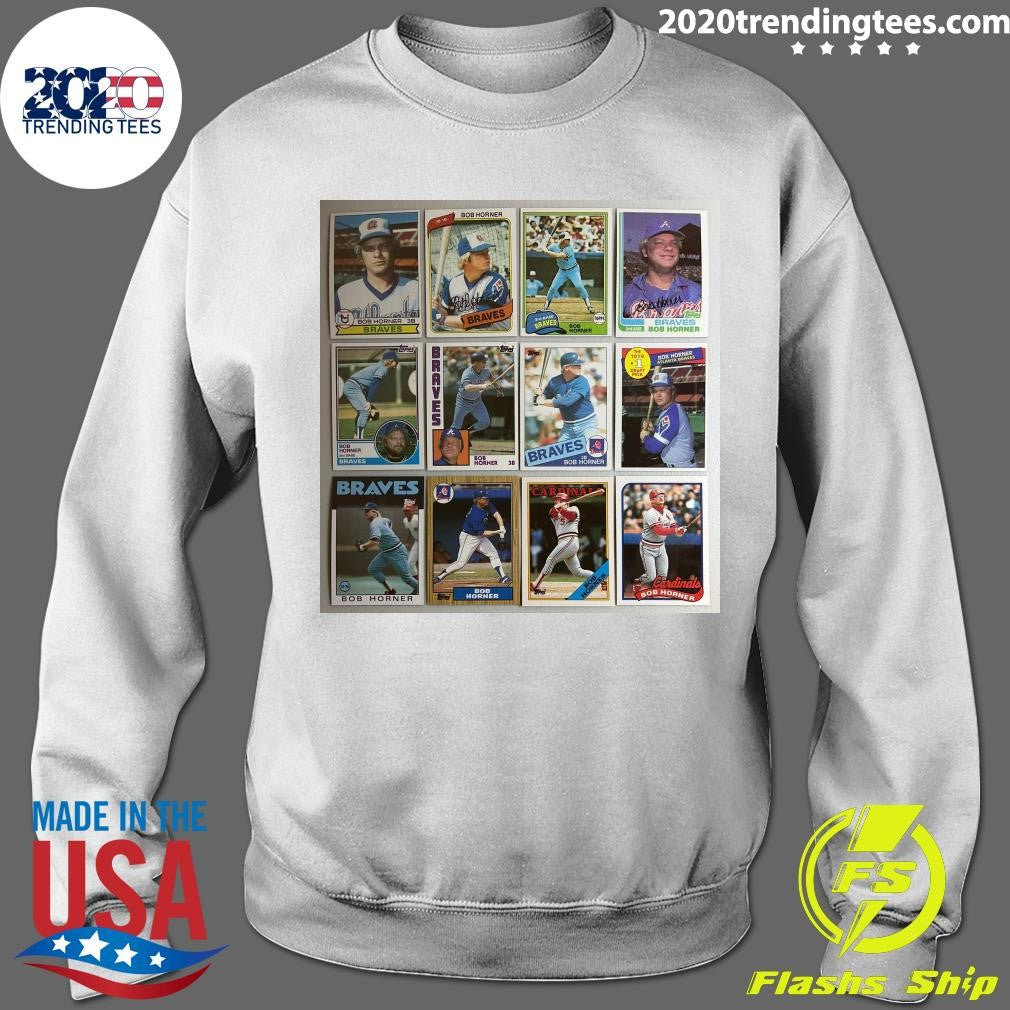 The Atlanta Braves Announce The Death Of Franchise Legend Bob Horner At The Age Of 68 Shirt