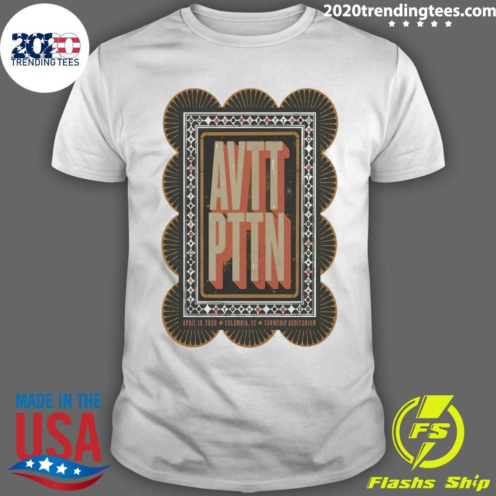 The Avett Brothers April 18 2026 In Columbia SC Poster The Avett Brothers Township Auditorium in Columbia SC April 18 2026 Shirt
