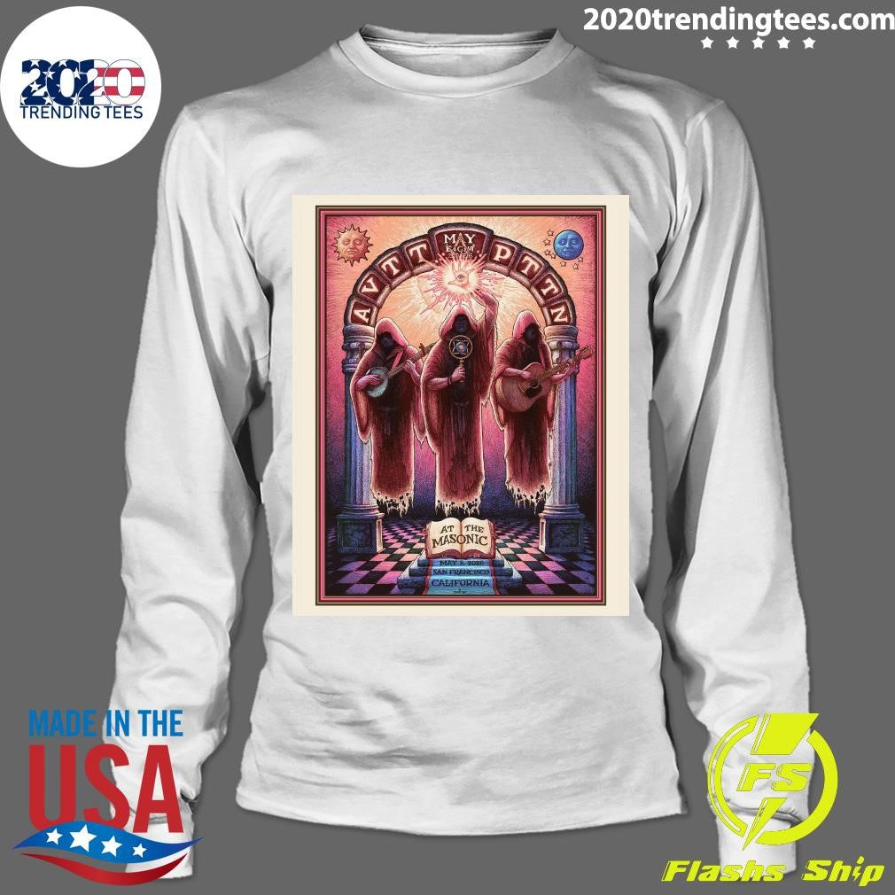 The Avett Brothers May 8 2026 The Masonic San Francisco CA Shirt