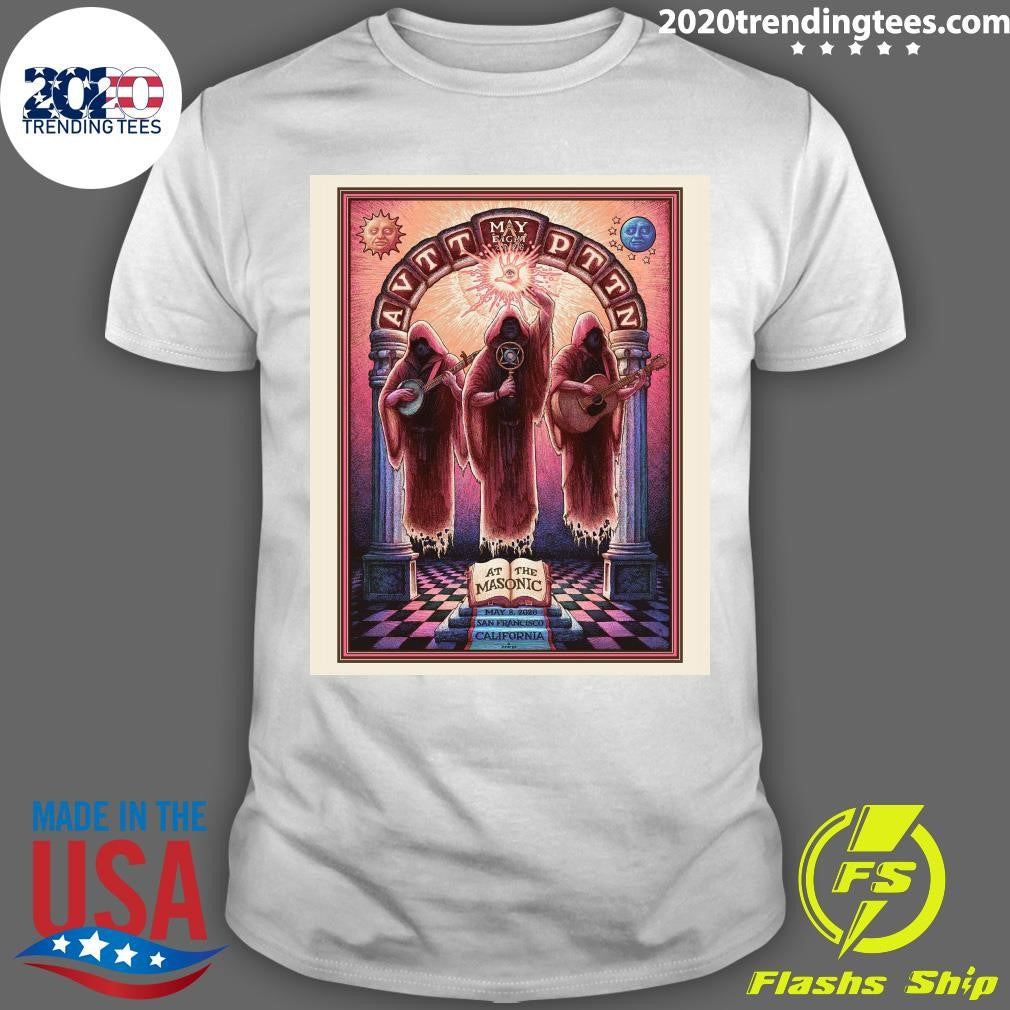 The Avett Brothers May 8 2026 The Masonic San Francisco CA Shirt