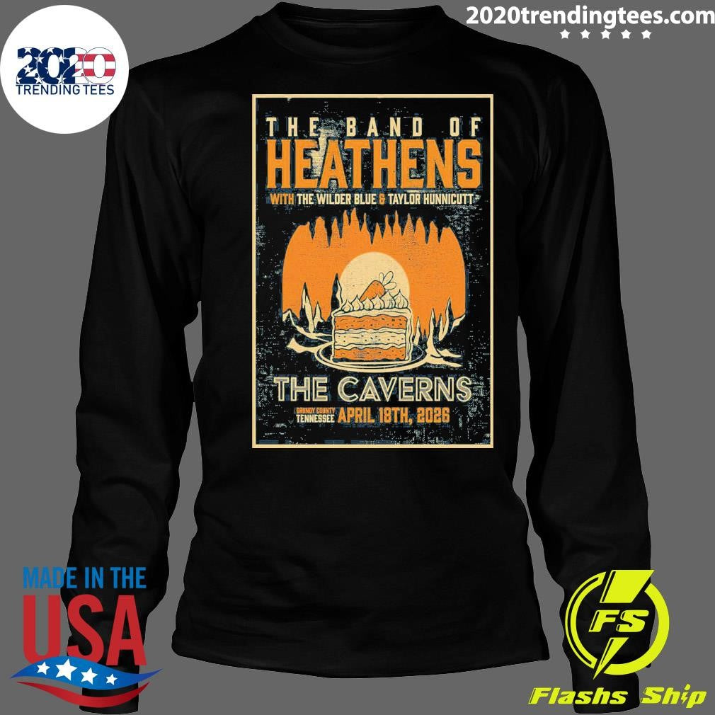 The Band Of Heathens The Caverns in Grundy County TN April 18 2026 Shirt