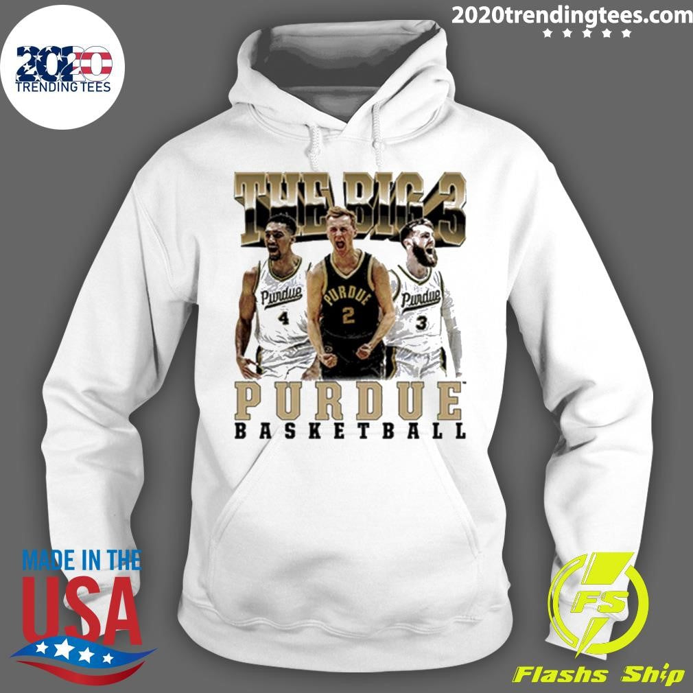 The Big 3 Purdue Men’s Basketball Team Collage Premium Shirt