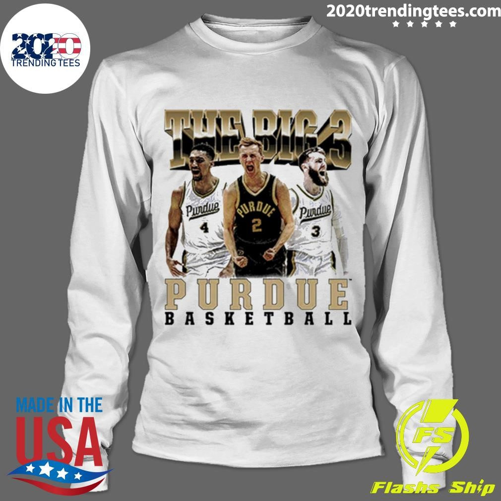 The Big 3 Purdue Men’s Basketball Team Collage Premium Shirt