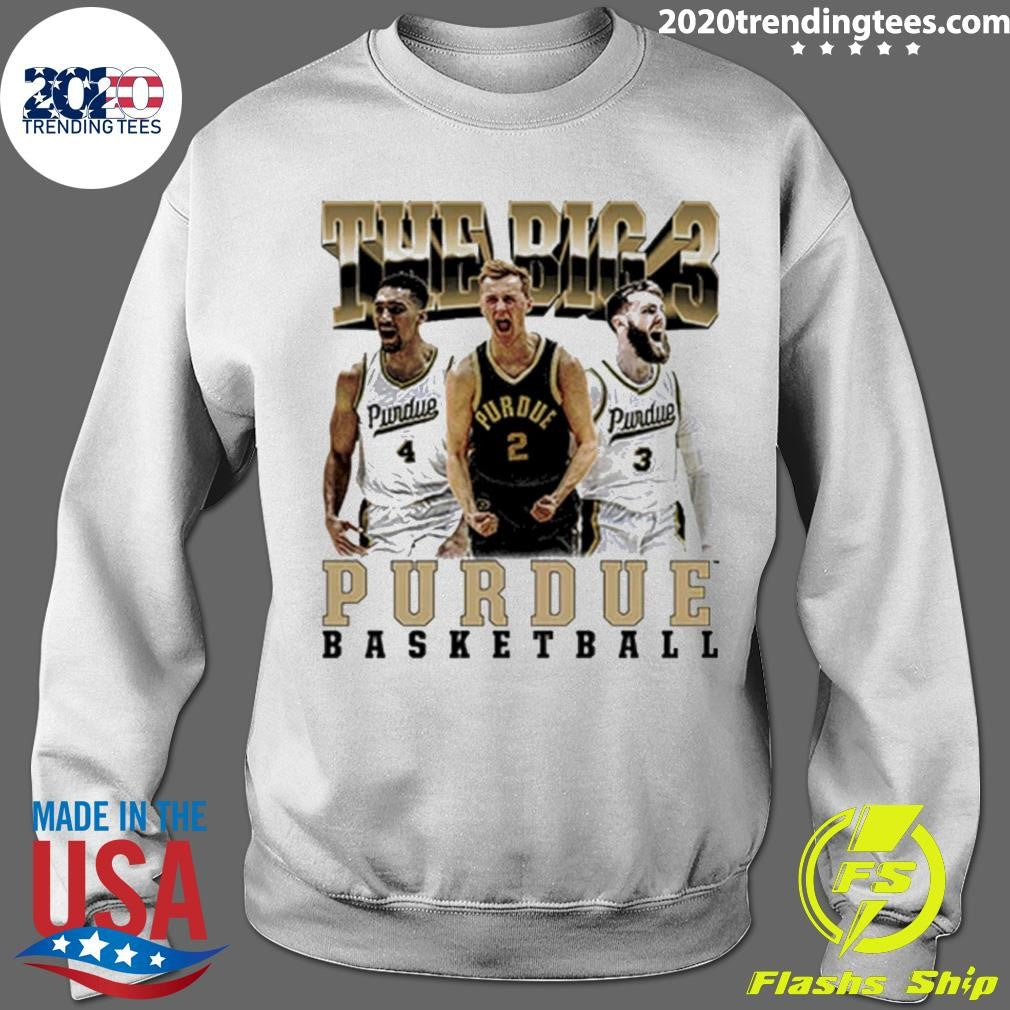 The Big 3 Purdue Men’s Basketball Team Collage Premium Shirt
