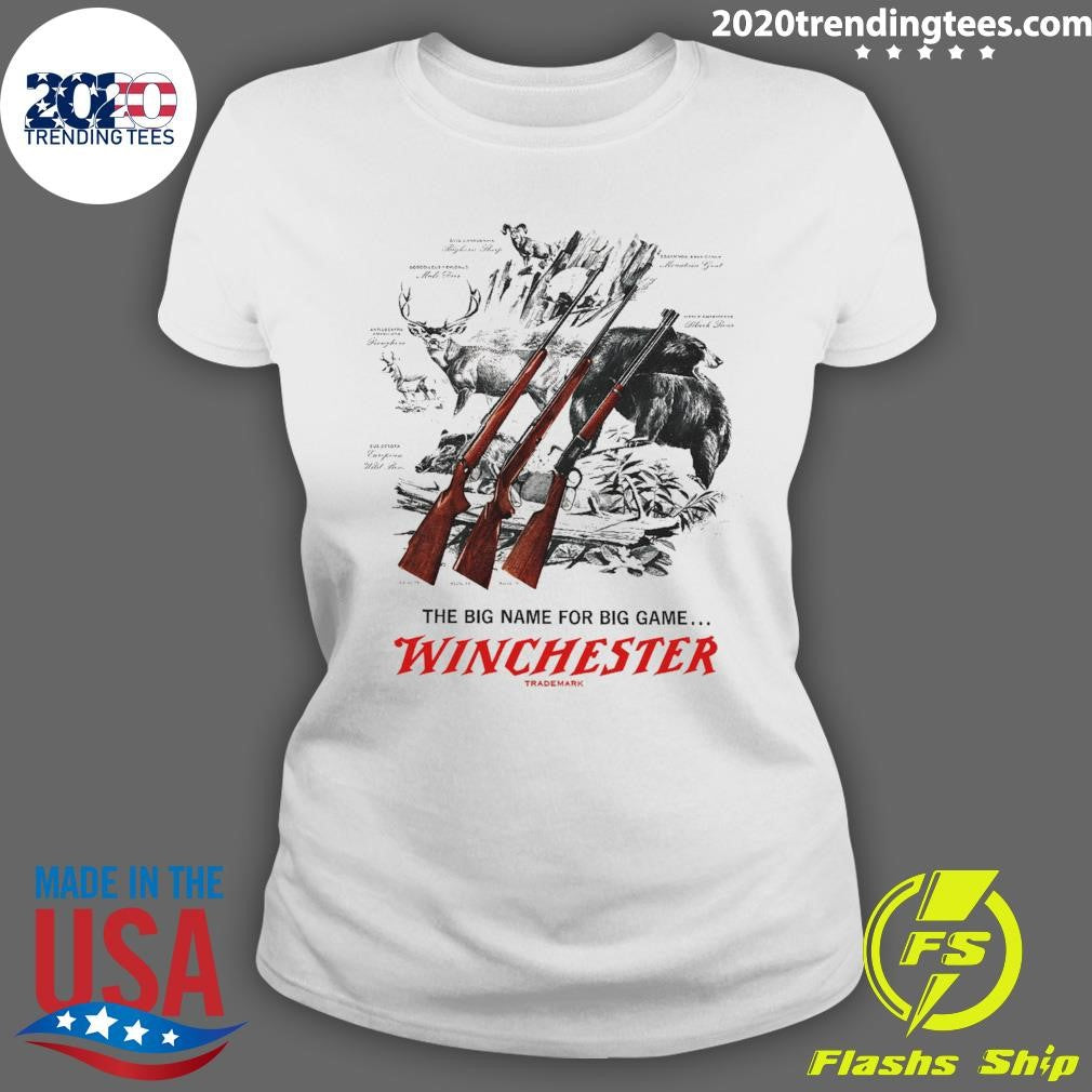 The Big Name For Big Game Winchester Heavyweight Shirt
