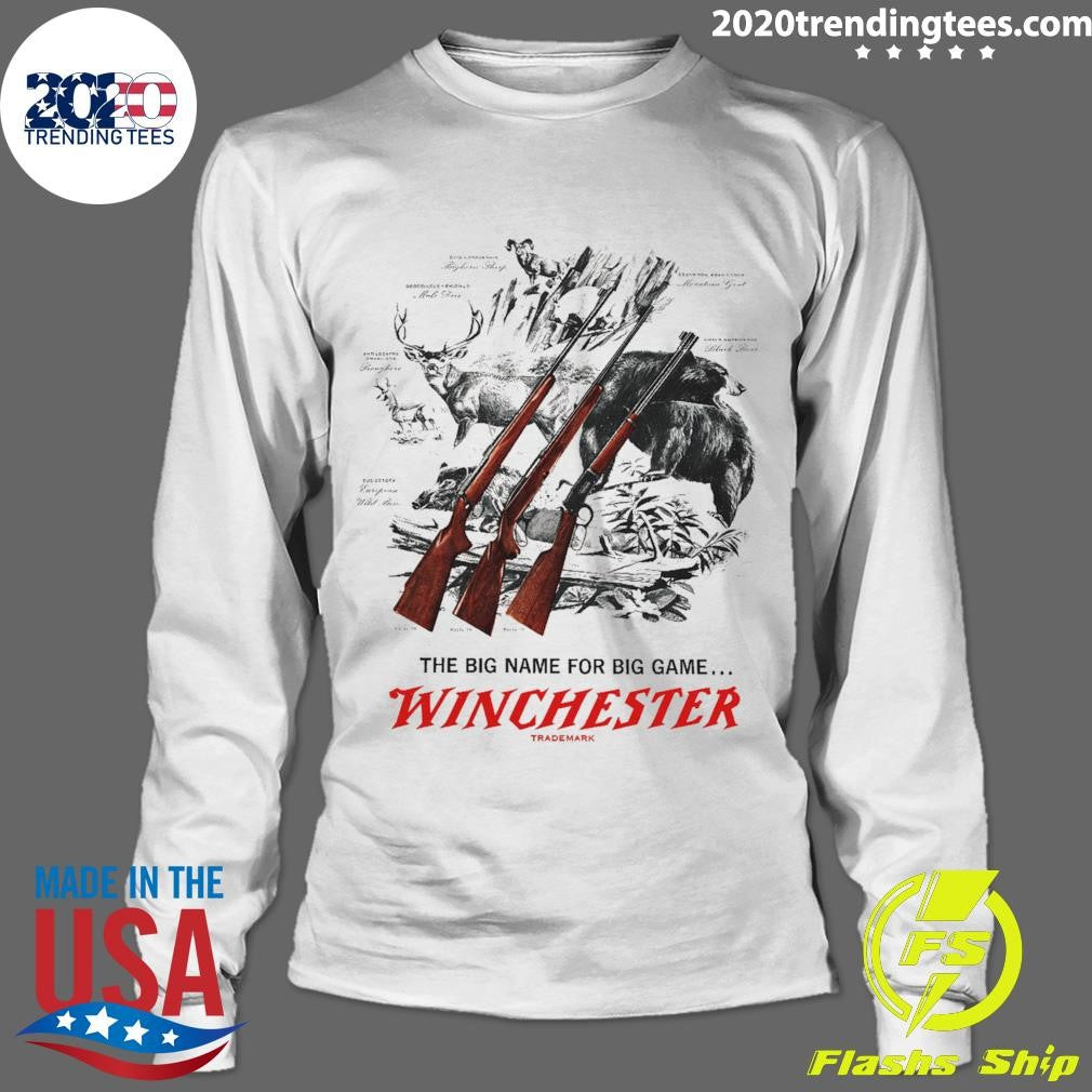 The Big Name For Big Game Winchester Heavyweight Shirt