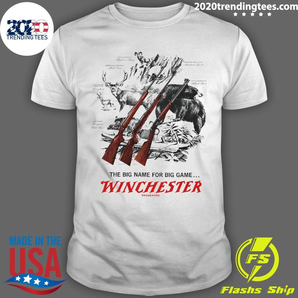 The Big Name For Big Game Winchester Heavyweight Shirt