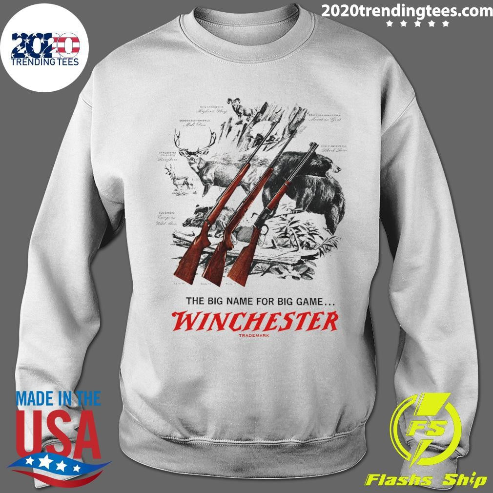The Big Name For Big Game Winchester Heavyweight Shirt