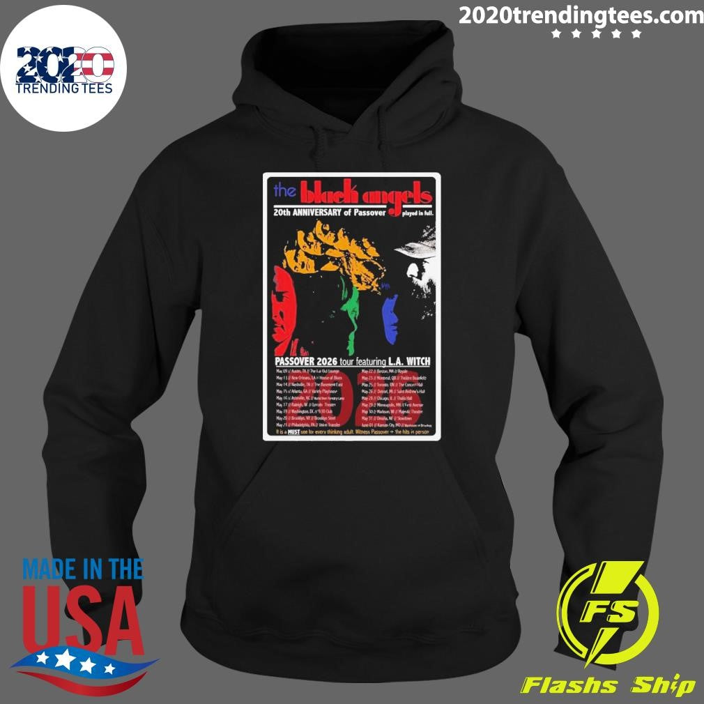 The Black Angels Passover Tour 26 Poster Shirt