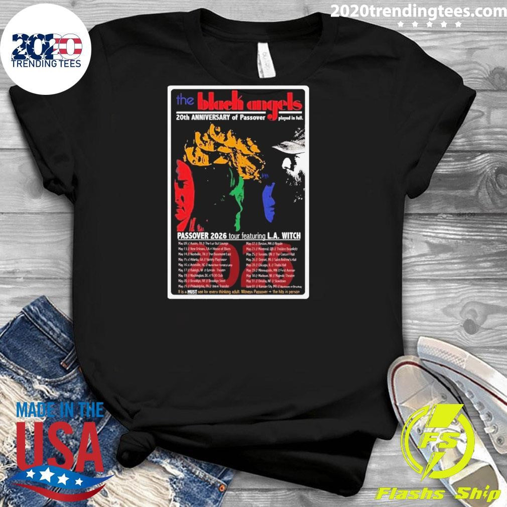 The Black Angels Passover Tour 26 Poster Shirt